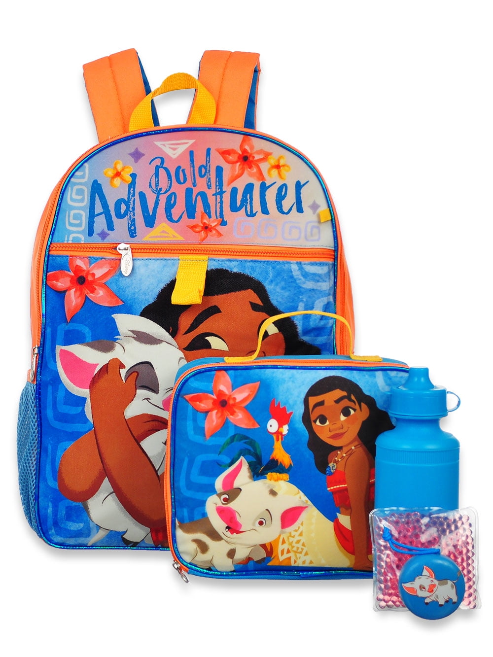 Disney Moana 5Piece Backpack Set orange/multi, one size