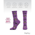 thumbnail image 6 of MeMoi Women's Witchy Owl Festive Crew Socks - Mens - Male, 6 of 7