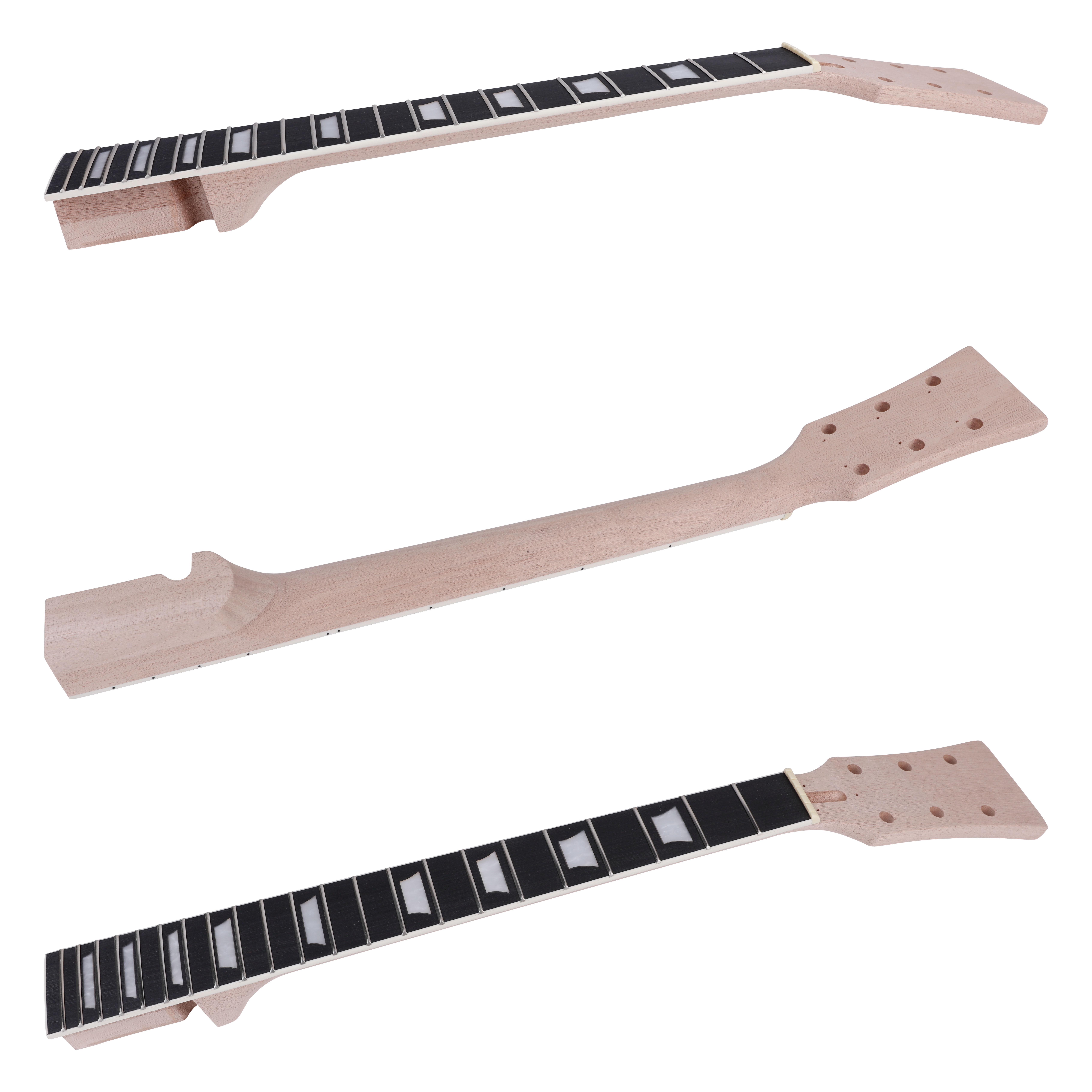 Leo Jaymz DIY Electric Guitar Kit - ST Style, Mahogany Body
