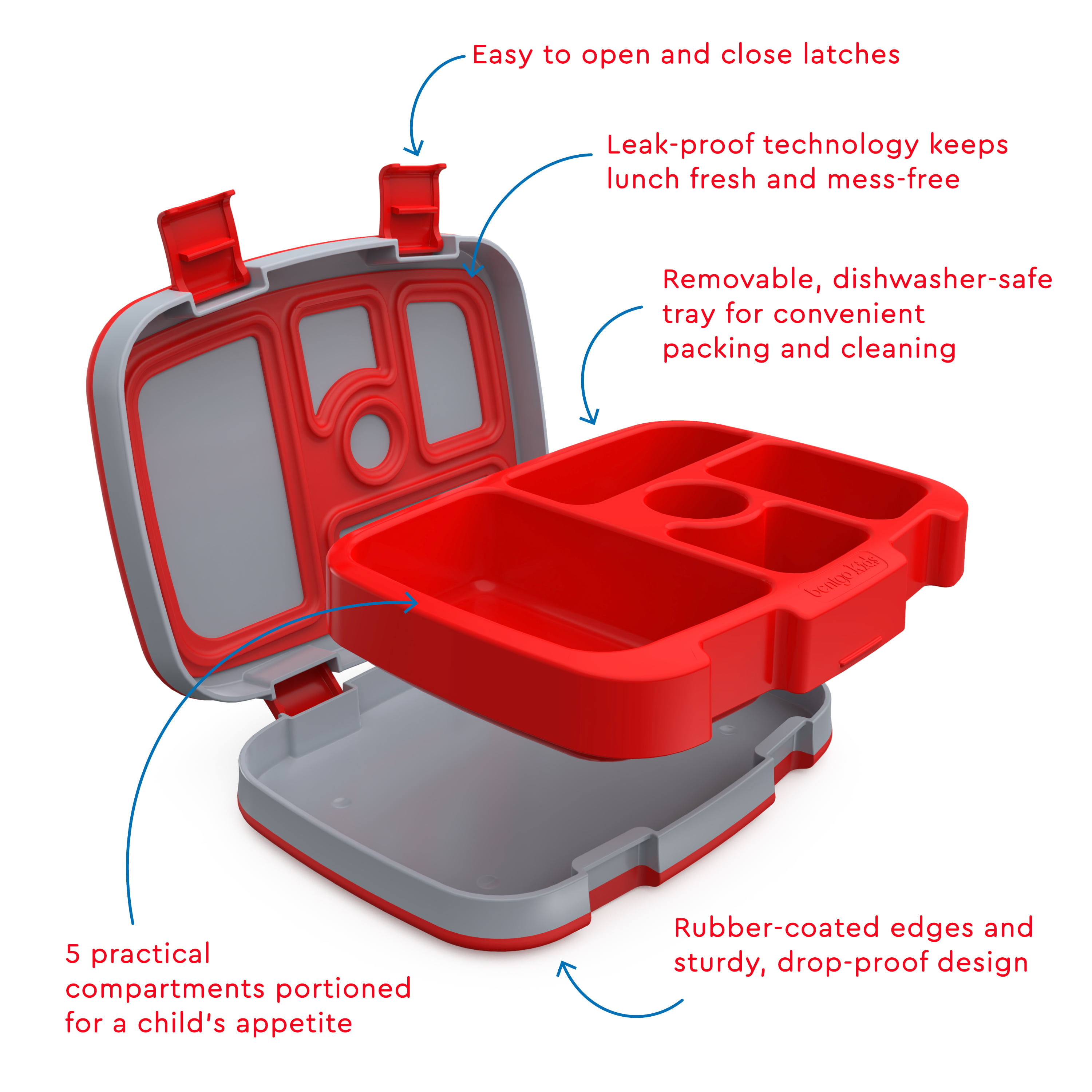 Bentgo Pop is the durable, leak-proof lunch solution with a