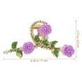 thumbnail image 3 of Pinza para el pelo grande con forma de rosa, accesorio para el pelo para mujeres y niñas., 3 of 6