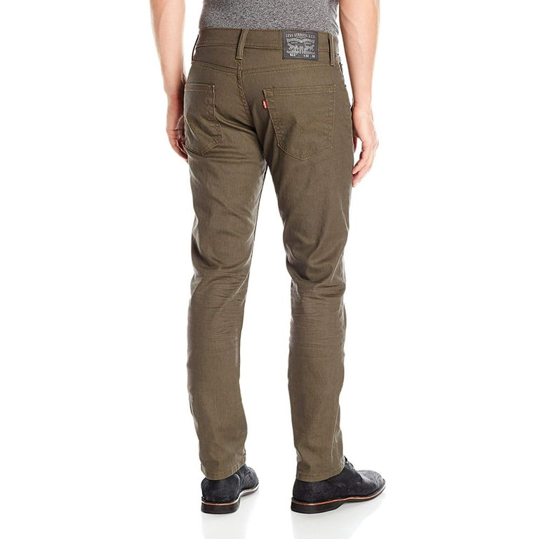 Men's Levi's® 511™ Slim Fit Stretch Jeans Color: New Khaki Size