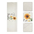 thumbnail image 3 of Half Window Curtain Sunflower Valance Short Curtain Elegant Fresh Curtain, 3 of 9