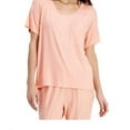 thumbnail image 2 of Alfani Womens Super Soft Scoop-Neck Pajama Top, 1-Piece;X-Small, 2 of 2