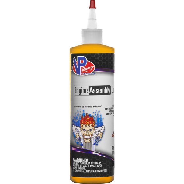 VP Racing Fuels Assembly Lube 2251 Engine Assembly Lube; 12 Ounce; Dissolves In Oil; Single