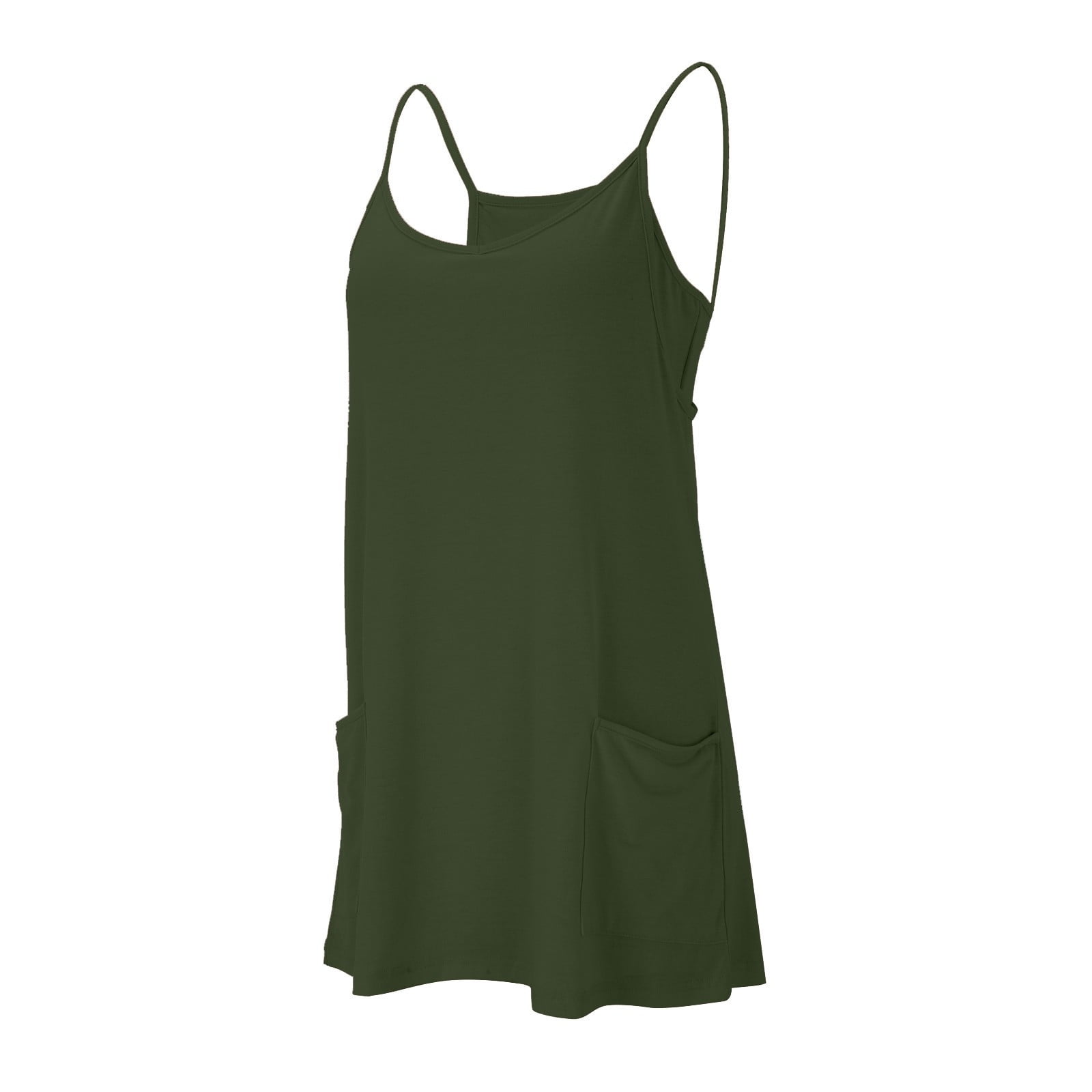 REALiKUN Women's Athletic Romper Dress, Hot Shot Mini Dress with Built-in Shorts for Summer Workout & Trendy Outfits