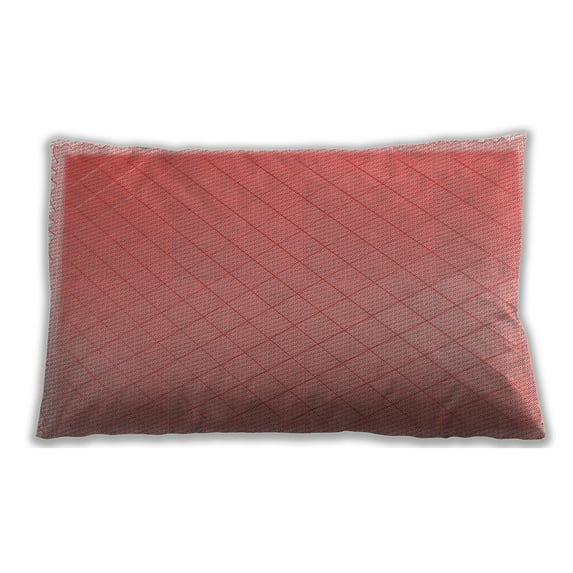 Ahgly Company Outdoor Rectangular Contemporary Lumbar Throw Pillow, 13 inch by 19 inch