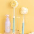 thumbnail image 3 of mmirethe Extended Handle Shower Back Brush Skin Friendly Adjustable Multi-functional PP Adjustable Shower Brush Body Brush Set, 3 of 6