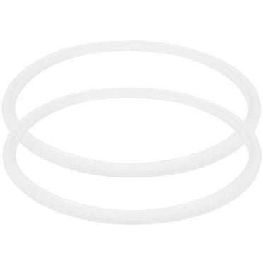2 Pcs Silicone Cooking Utensils Cookware Pressure Cooker Sealing Ring Electric Pot Rings 8 Qt