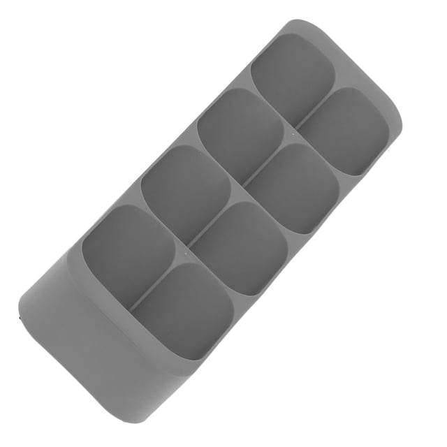Organizador De Botellas De Especias, Estante De Especias Gris Con Capacidad Para 8 Tarros De Material PP De Alta Calidad Para Cocina Para El Hogar Cergrey Spice Bottle Rack