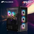thumbnail image 5 of STGAubron Gaming PC Computer Desktop, Radeon RX 560 4G Graphics, Intel Core I3-10105F 3.7 up to 4.4Ghz, 16G DDR4 Ram, 512G Ssd, 600M Wifi, Bt 5.0, RGB Fan x 4, RGB Mouse Pad, Windows 11 Home, 5 of 6