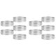thumbnail image 1 of 10 piezas de anillos circulares para tartas con agujeros de acero inoxidable, moldes para tartas, quiches, mousse, para cocina, 7 cm, 1 of 8