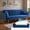 Blue, variant on Arouseden 72" Blue Velvet Tufted Sofa,Velvet Sofa with Adjustable Backrest,3 Seater Convertible Couch with 2 Comfortable Pillows,Vintage Retro Style Couch for Living Room,Bedroom