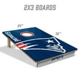 thumbnail image 4 of YouTheFan NFL New England Patriots 2' x 3' Cornhole Game, 4 of 6