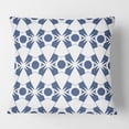 thumbnail image 2 of Designart Abstract Retro Geometrical Design I ' Mid-Century Modern Throw Pillow - 16x16, 2 of 2