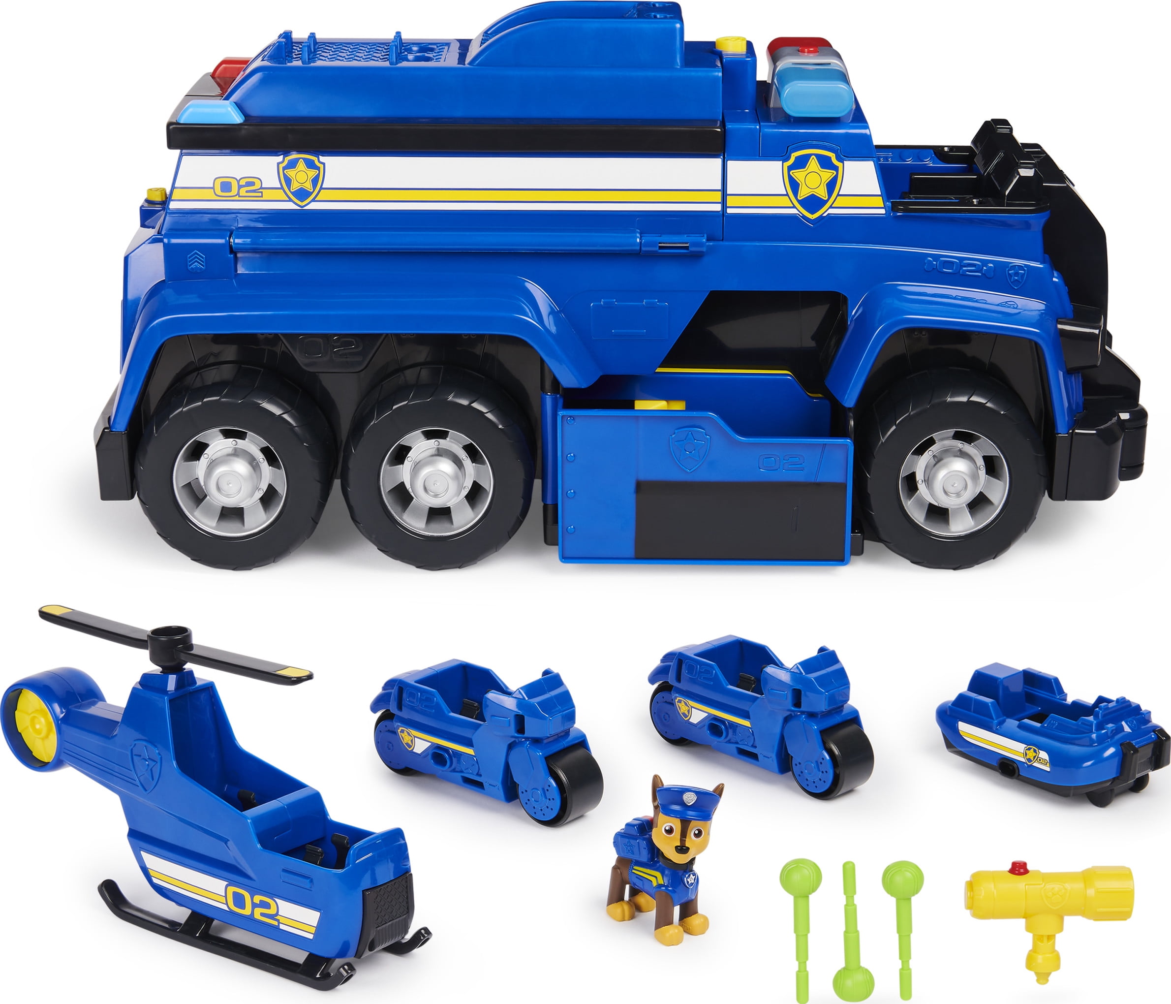 PAW Patrol, Rocky's Total Team Rescue Recycling Truck with 6 Pups 
