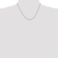 thumbnail image 2 of Collier Chaîne Câble Rond 1.4mm en Or Jaune 10k Pendentif Charme, 2 of 9