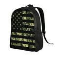 thumbnail image 2 of Gaeub American Flag Camo Print Unisex Backpacks, College Bookbag,Daypack with Padded 15" Laptop Sleeve,for School, Work, and Travel, 2 of 8