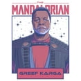 thumbnail image 2 of Men's Star Wars: The Mandalorian Karga Your Only Hope  Pull Over Hoodie White Medium, 2 of 4