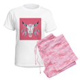 thumbnail image 6 of CafePress - Buffalo Skull Pajamas - Women's Short Sleeve Print T-Shirt and Pants Light Cotton Pajama Set, 6 of 7