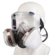 thumbnail image 2 of Cubierta facial de Gas, protector de goma reutilizable, protector de pintura de media cara para polvo, soldadura química, pulido, carpintería, 2 of 5