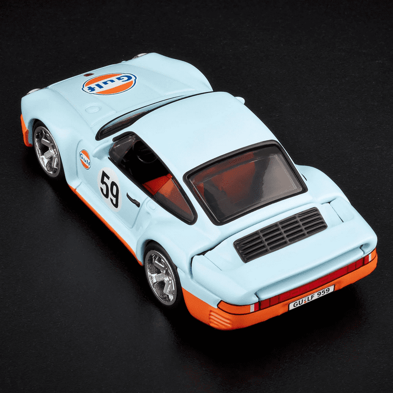 ミニカー HOT WHEELS PORSCHE 959 GULF Hot Wheels RLC Exclusive 1986 Porsche 959 Gulf blue