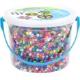 Perler Multi Mix Assorted Fuse Bead Bucket, 6000 pcs