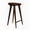 Espresso, variant on Tractor Contemporary Carved Wood Barstool - 30" Bar Chair (Natural)