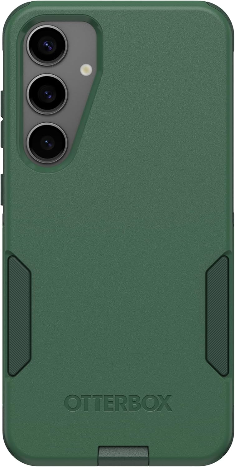 OtterBox Samsung Galaxy S24+ (Only) - Commuter Series Case - Trees Company (Green) - Slim & Tough - Pocket-Friendly - with Port Protection - Non-Retail Packaging