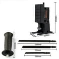 thumbnail image 2 of Apmemiss Clearance Electric Cordless Reciprocating Saw, Variable Speed and Tool-Free Blade Change, 3 Saw Blades for Wood & Metal Cutting Christmas Clearance, 2 of 5