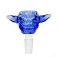 thumbnail image 3 of 14mm Primium Thick Glass Blue Yoda Bowl Holder, 3 of 3