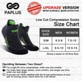 thumbnail image 2 of Calcetines de compresión PAPLUS Ankle para hombre y mujer (6 pares), 2 of 7