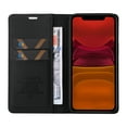 thumbnail image 5 of TECH CIRCLE Wallet Case for iPhone 11 (6.1 Inch) with Kickstand Magnetic Closure Flip Phone Cover, Glossy Luxury PU Leather Soft Silicone Shockproof Card Slots Holder Folio Protective Case,Black, 5 of 14