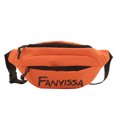 thumbnail image 4 of Mochila bandolera con letras personalizadas impresas en el nuevo estilo de ocio 2025, tendencia deportiva, con contraste de color, bolso de pecho y riñonera., 4 of 4