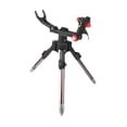 thumbnail image 2 of koolsoo Fishing Rod Holder Foldable Bracket Support Easy to Carry Fishing Pole Stand Gray Short, 2 of 9