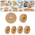 thumbnail image 4 of Natural Jute Ribbon Diy Vintage Jute Burlap Wrap Sewing Wedding Decoration 1Cm*10M, 4 of 10