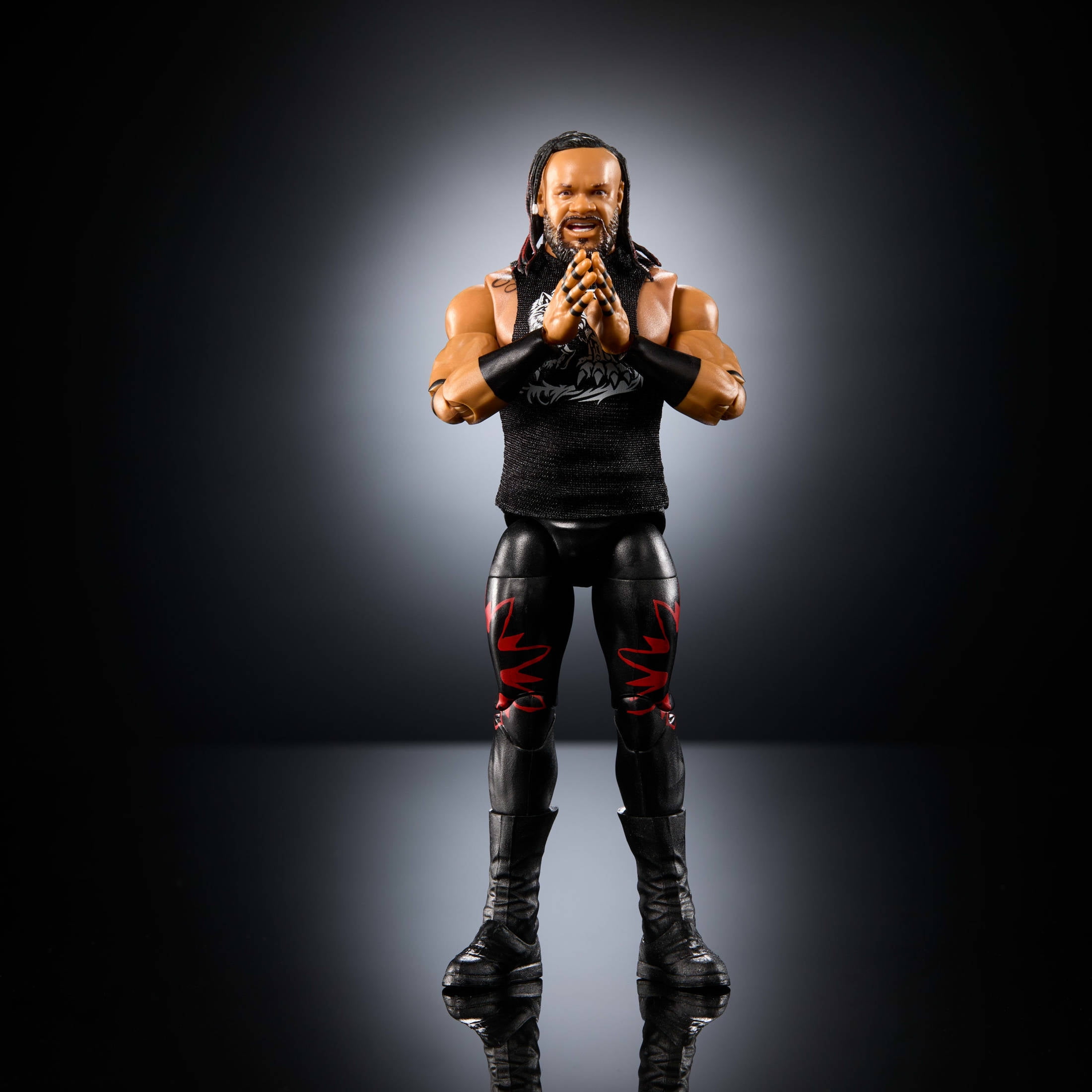 WWE Elite Jacob Fatu Action Figure, Series #118, 6-inch Collectible with Articulation & Accessories