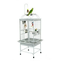 8002424 White Play Top Bird Cage, by A&E Cage Company
