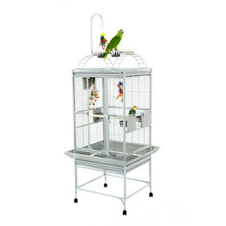 UPC: 0644472400069 | A and E Cage Co. Medium Playtop Cage-White