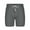 Dark Gray, variant on asjyhkr Gym Shorts for Men Drawstring Elastic Waist with Zipper Pockets Outdoor Athletic Running Shorts