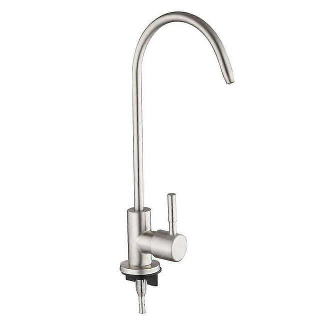 Grifos de cocina de acero inoxidable negro mate con filtro de agua para beber directamente, sistema de purificación por ósmosis inversa s202412244392