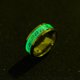 thumbnail image 3 of Anillos para mujer, regalos para mujer, anillo estilo punk en la oscuridad, notas luminiscentes, anillo de personalidad, anillo de personalidad, 3 of 5