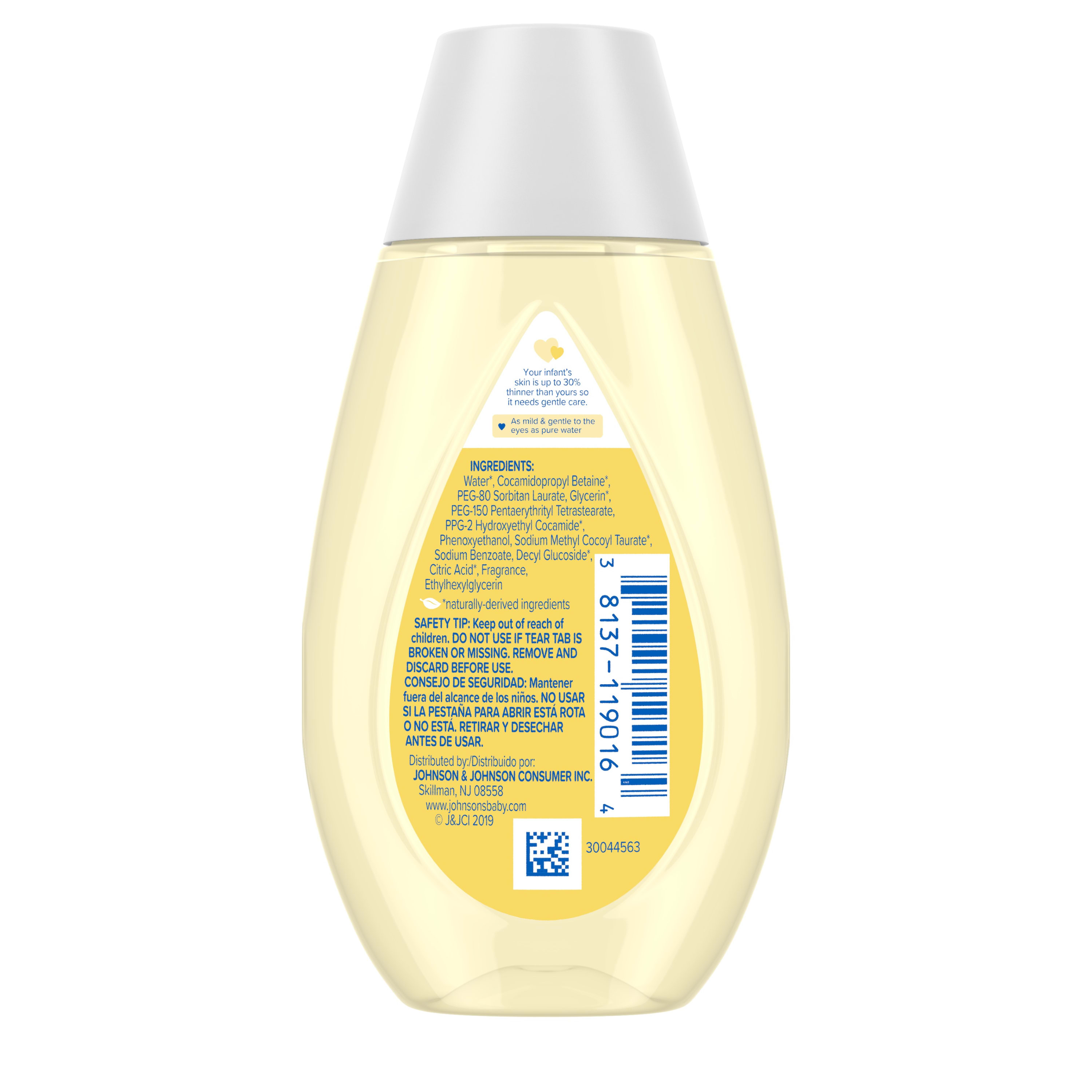 Johnson's Baby Head-To-Toe 2-in-1 Baby Wash & Shampoo, 3.4 fl. oz
