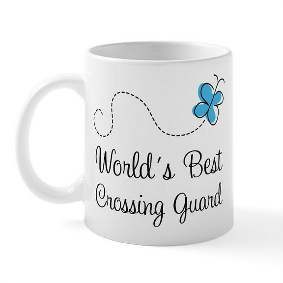 CafePress - Crossing Guard (World's Best) Mug - 11 oz Ceramic Mug - Novelty Coffee Tea Cup
