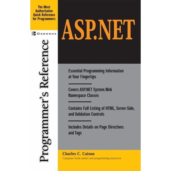 Programmer's Reference ASP.Net: Programmer's Reference, (Paperback)