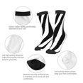 thumbnail image 3 of Honeii Zebra Print Children's Colorful Socks,Unisex Kids and Toddlers' Cushioned Sock,Kids Athletic Crew Socks,for Everyday Wear and Sports, 3 of 5