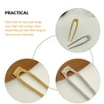 thumbnail image 2 of unbranded 2Ud Pasadores U Para Peinados Con Horquilla De Metal Chic Para Decorar, 2 of 8