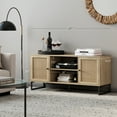 thumbnail image 5 of Nathan James Mina TV Stand with Doors for TVs up to 55", Oak, 5 of 8