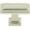 Polished Nickel, variant on Atlas Homewares Sutton Place 1 7/16 in. Champagne Rectangle Knob