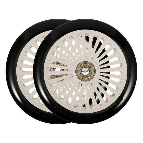 Pretyzoom Scooter Replacement Scooter Wheel White Inside 2Pcs